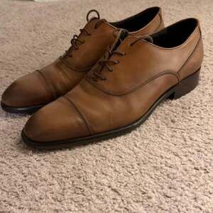 To Boot New York Firenza Cap Toe Oxford Dress Shoes Tan 11